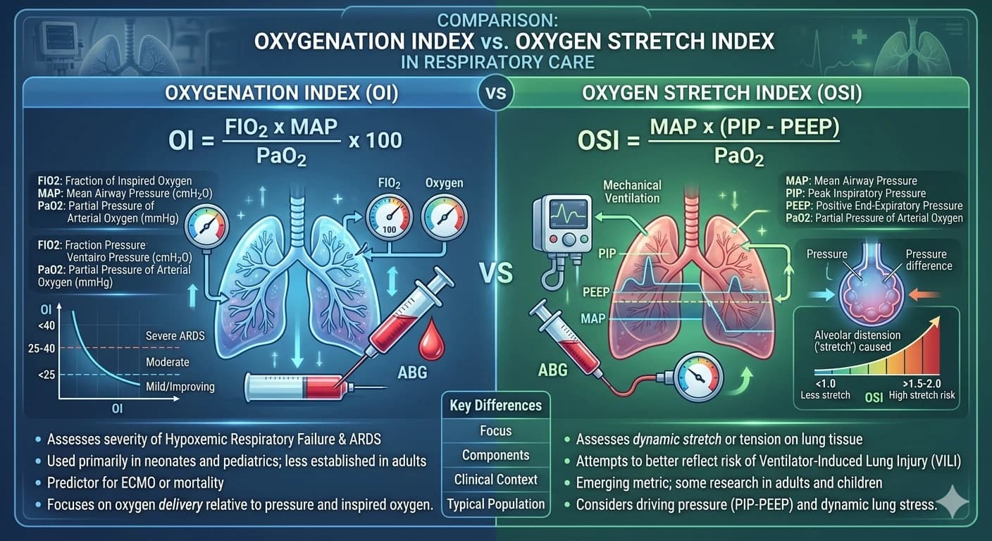 Oxygen Index vs. Stretch Index: ICU Insights Image